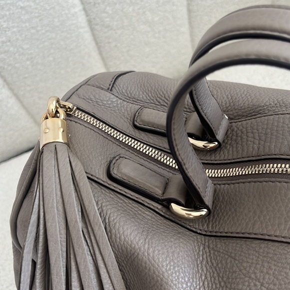 SOHO BOSTON LEATHER HANDBAG - Picture 3 of 9